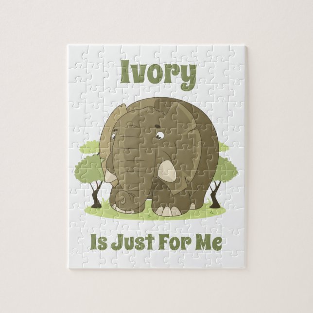 La marfil es sólo para mí rompecabezas (Vertical)