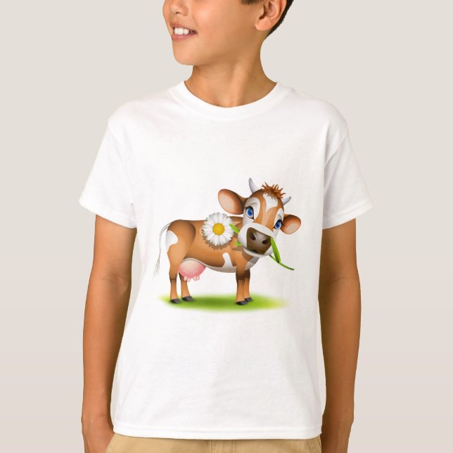 La margarita de la vaca de Little Jersey (Anverso)