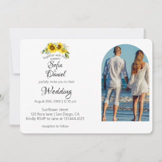 La margarita del girasol, la elegante invitación a