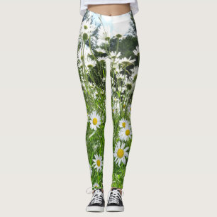 La margarita florece Legging