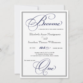 La marina se convierte en una invitación a la boda