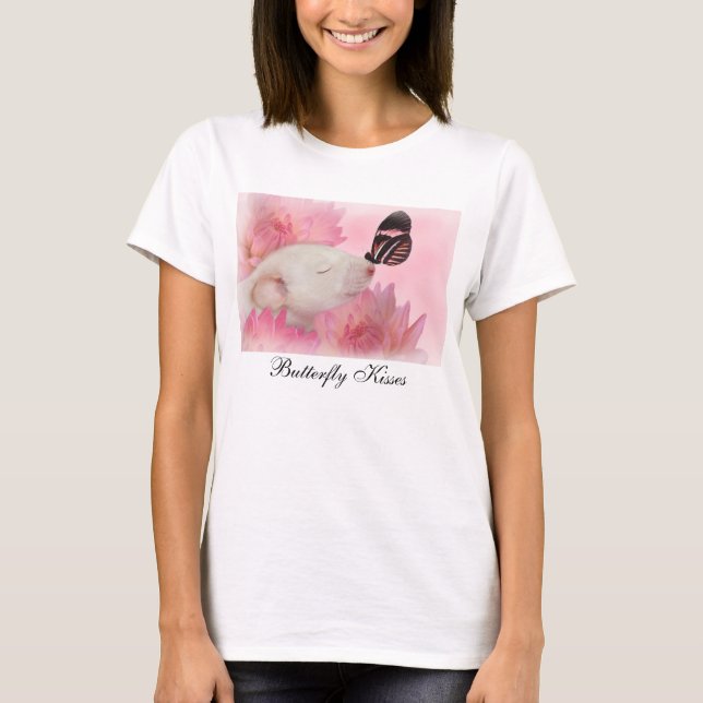 La mariposa besa la camiseta (Anverso)