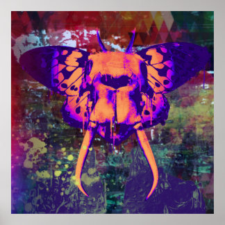 La Mariposa De Matador: Impresión Poster