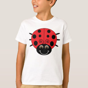 La mariquita embroma la camiseta
