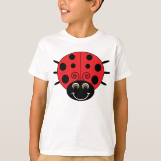 La mariquita embroma la camiseta