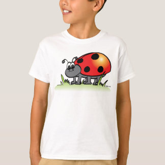 La mariquita embroma la camiseta