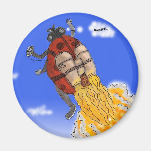 La mariquita saca el imán