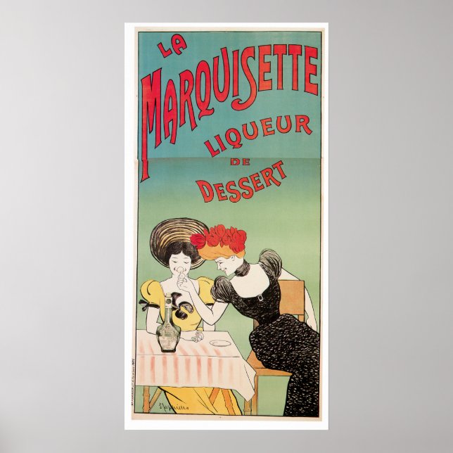 La Marquisette Liqueur Bebida de vinagre y arte (Frente)
