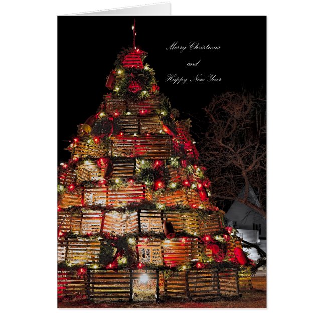 La marsopa de Cabo celebra la tarjeta de Navidades (Frente)