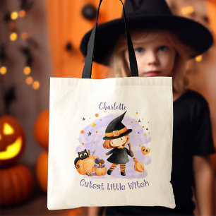La más linda Chica de Halloween es la bolsa