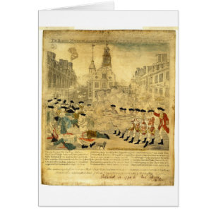La masacre de Boston de Paul Revere