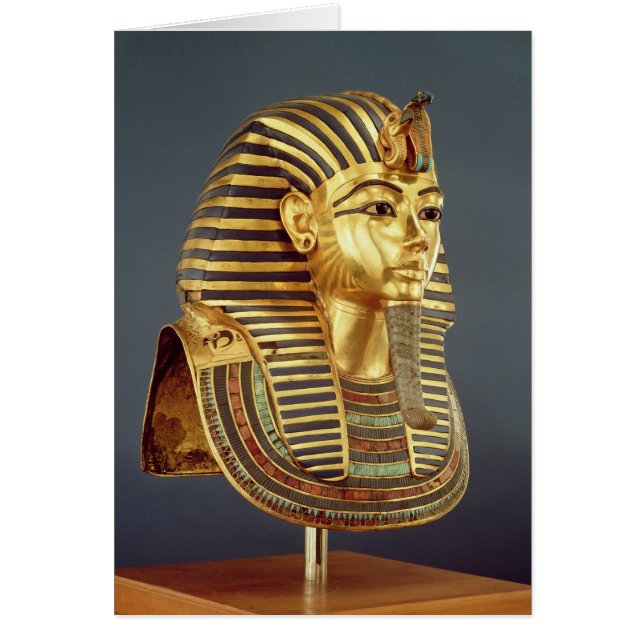 La máscara funeraria de Tutankhamun (Frente)