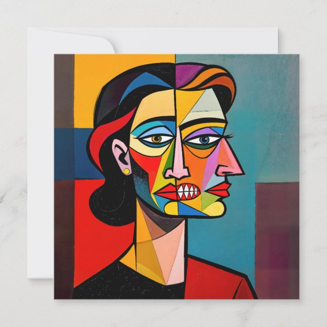 La máscara y el monstruo - retrato de un decano (Anverso)