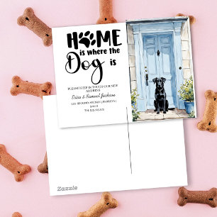 ¡La mascota se ha mudado! anuncio de nueva direcci