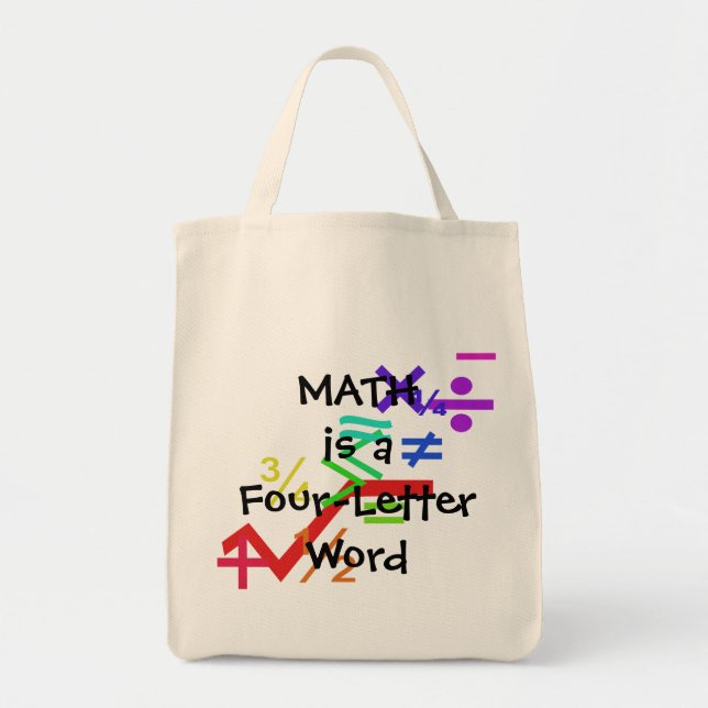 La matemática es una bolsa de palabras con cuatro  (Frente)