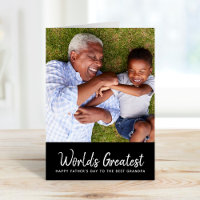La mayor tarjeta de fotos del Día del Abuelo más g