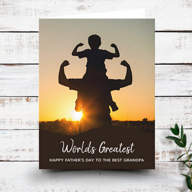 La mayor tarjeta de fotos del Día del Abuelo más g (Subido por el creador)