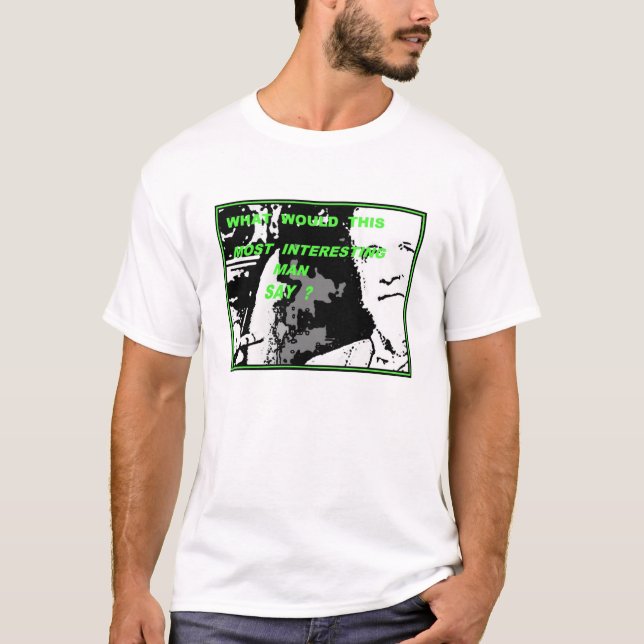 La mayoría del hombre interesante en la camisa del (Anverso)