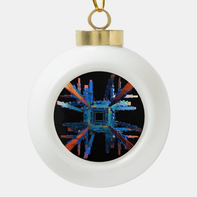 La mecánica de la decoración de copos de nieve (Anverso)