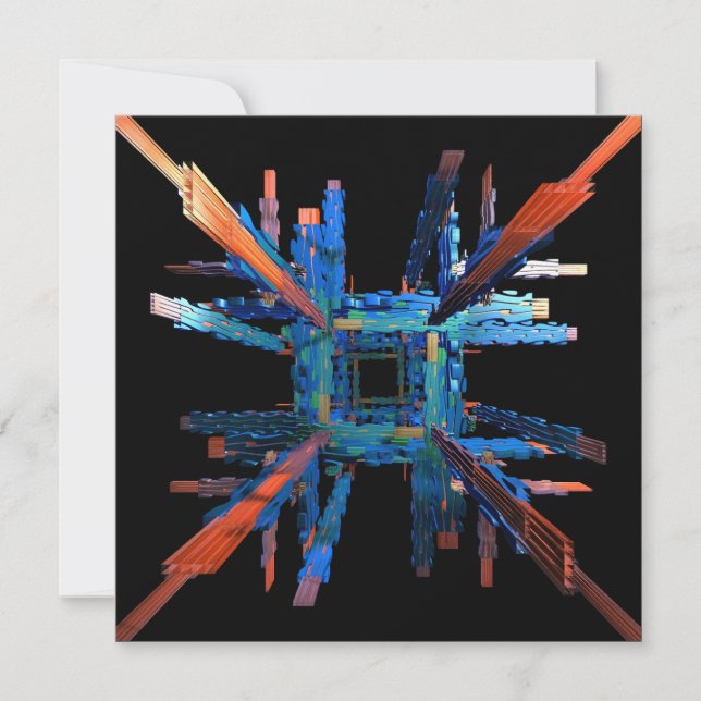 La mecánica de la tarjeta plana de todo (Anverso)