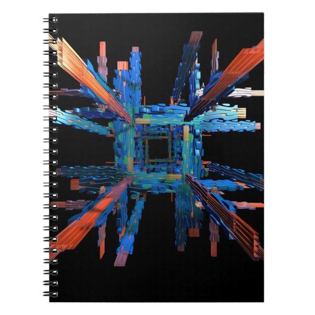 La mecánica de todo el cuaderno de espiral (Frente)