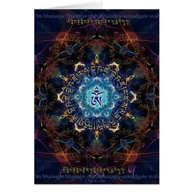 La medicina Buda - Bhaisajyaguru (Frente)