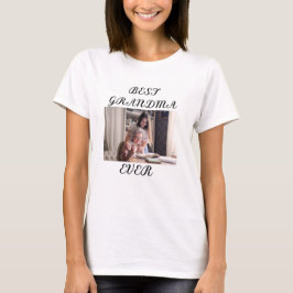 "La mejor abuela de la historia: camiseta de mujer