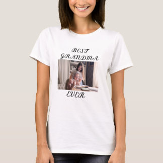 "La mejor abuela de la historia: camiseta de mujer