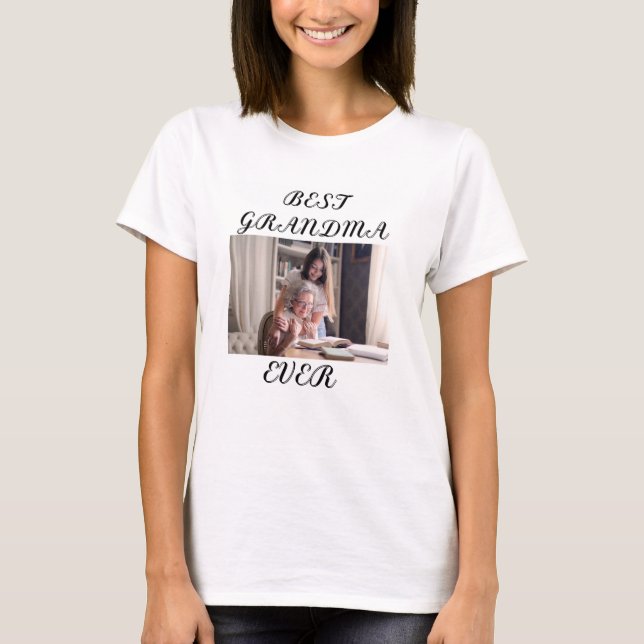 "La mejor abuela de la historia: camiseta de mujer (Anverso)