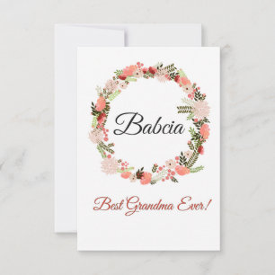 La mejor abuela jamás Babcia polaca