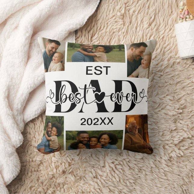 La Mejor Almohada de Tirar para Papá – Foto Person (Manta)