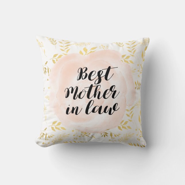 La mejor almohada del regalo de la suegra (Anverso)
