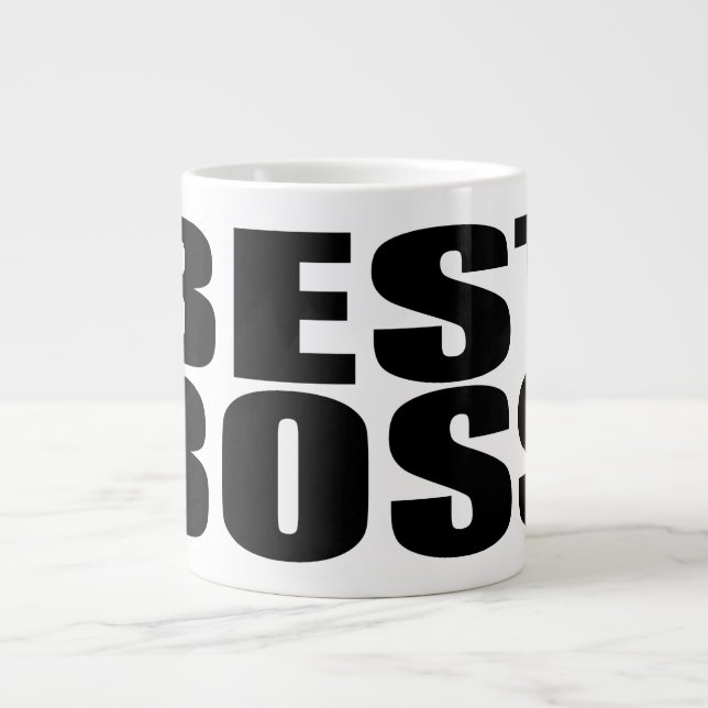 La mejor Boss taza de la especialidad de (Frente)