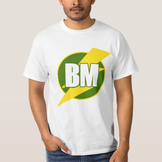 La mejor camisa del hombre (BM) - camiseta del (Anverso)