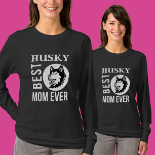 La mejor camiseta de Husky Mom Ever