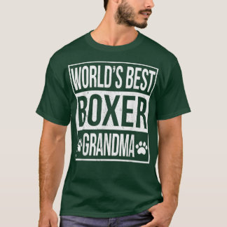 La mejor camiseta de la abuela boxeadora del mundo