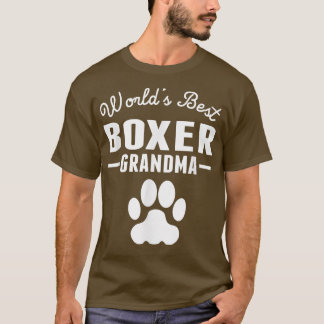 La mejor camiseta de la abuela del mundo boxeador