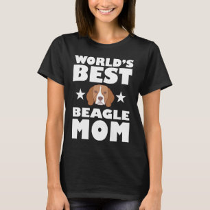 La mejor camiseta de la dueña de perro de la Beag