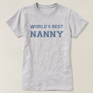 La mejor camiseta de la niñera del mundo