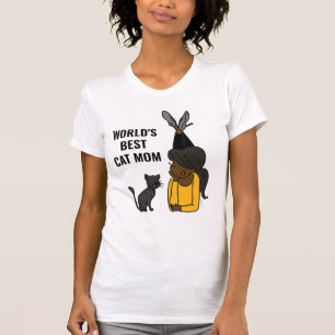 La mejor camiseta de mamá del gato del mundo