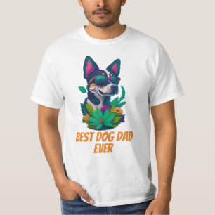 La mejor camiseta de papá de perro de la historia 
