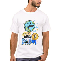 La mejor camiseta de papá del mundo, regalo del Dí