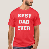 La mejor camiseta de papá jamás - Tees de color bl