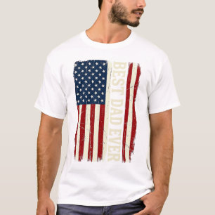 La Mejor Camiseta de Vector Vintage de la Bandera
