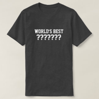 La mejor camiseta del mundo adaptable