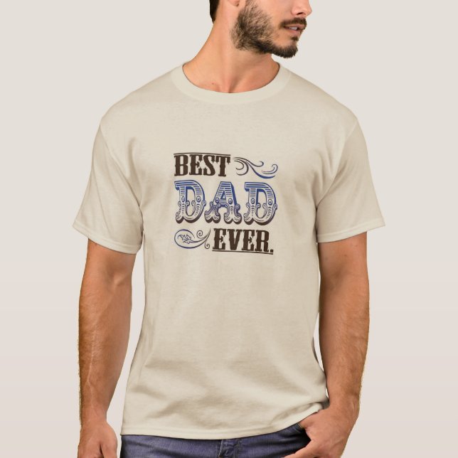 la mejor camiseta del papá nunca (Anverso)