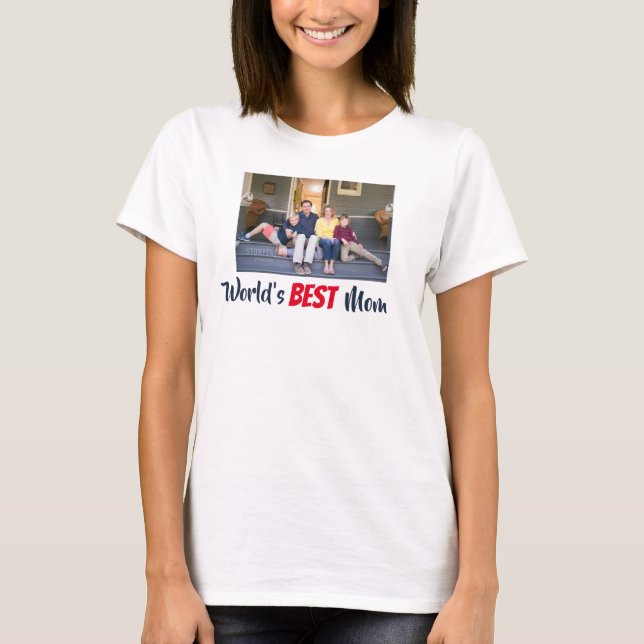 La mejor camiseta elegante de mamá del mundo (Anverso)