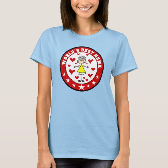 La mejor camiseta nana del mundo (Anverso)