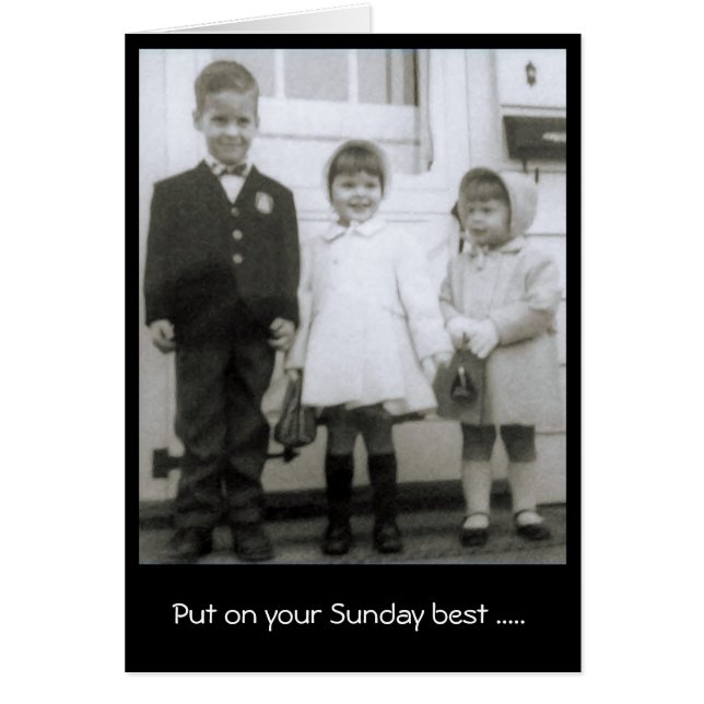 La mejor carta de celebración del domingo (Frente)