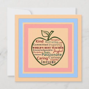 La mejor carta de profesores del mundo de la Apple